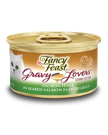 Fancy Feast Gravy Lovers Salmon in Seared Salmon Flavor Gravy Wet Cat Food