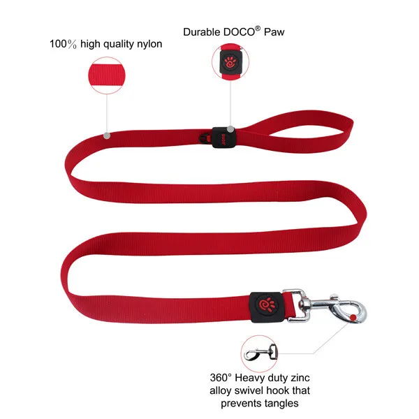 DOCO SIGNATURE NYLON LEASH - DCSN1060