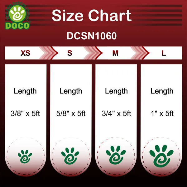 DOCO SIGNATURE NYLON LEASH - DCSN1060