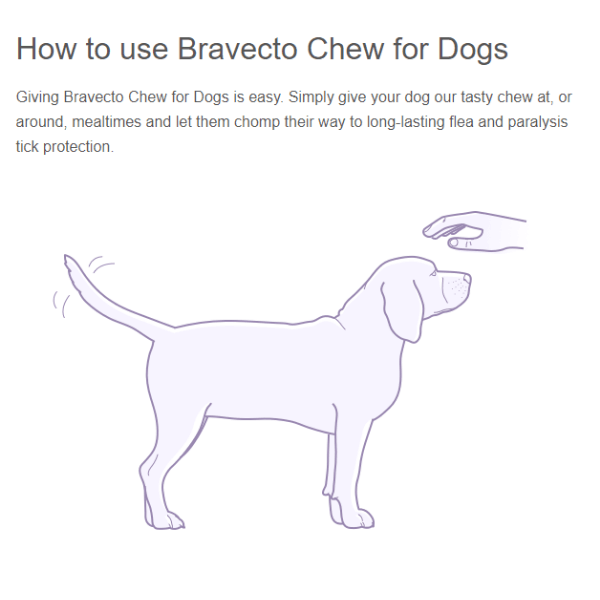 Bravecto Dog 500mg | 10kg to 20kg