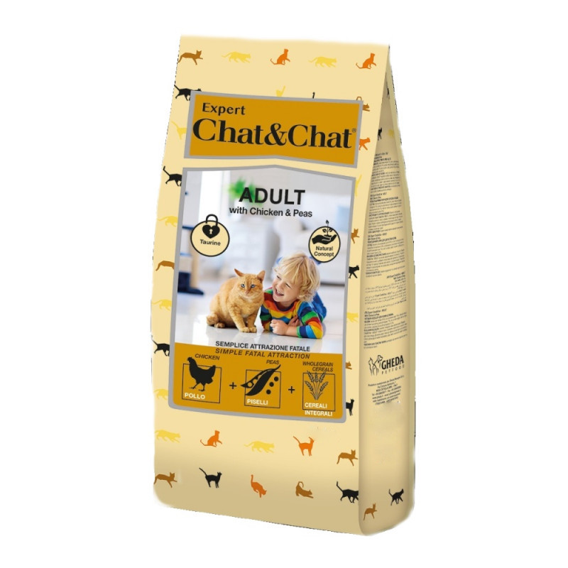 Chat & Chat Adult Cat Food With Chicken & Peas 900 edit22