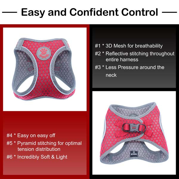 DOCO Athletica Net mesh QUICK FIT Harness - DCA312